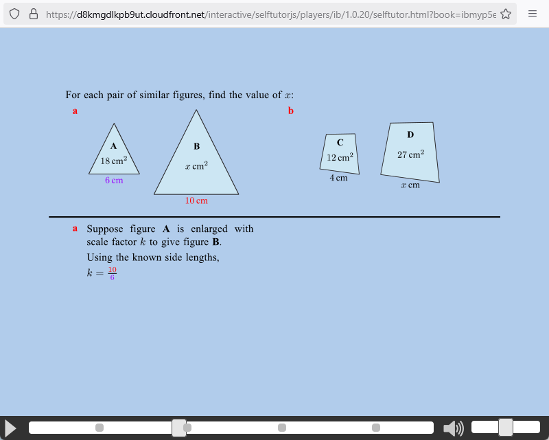 Self tutor video