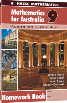 Mathematics for Australia 9 Homework Book