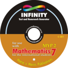 INFINITY Question Database - Mathematics for the International Student 7 (MYP 2) (1st edition)