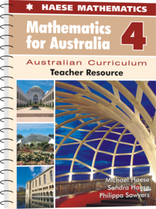 Mathematics for Australia 4 Teacher Resource
