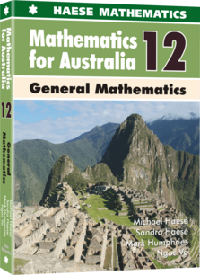 Mathematics for Australia 12 General Mathematics