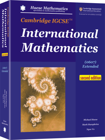 Cambridge IGCSE International Mathematics (0607) Extended Cambridge IGCSE International Mathematics (0607) Extended