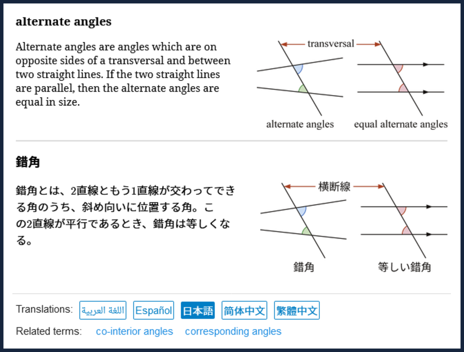 Dictionaryjapanesezoomedborder