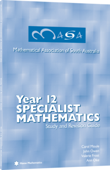 MASA Year 12 Specialist Mathematics Study and Revision Guide