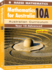 Mathematics for Australia 10A (2nd Edition)