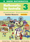 Mathematics for Australia 3 (2nd Edition) Teacher Resource