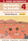 Mathematics for Australia 4 (2nd Edition) Teacher Resource