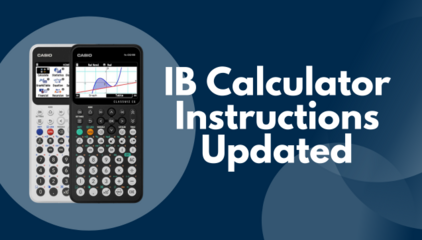 IB Diploma Calculator Instructions